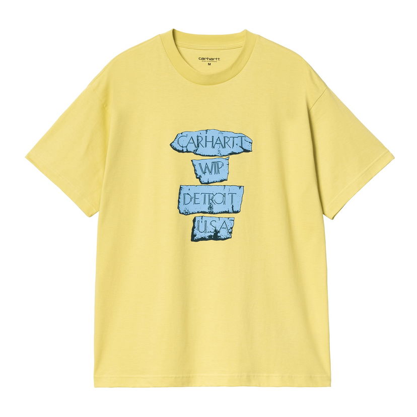 Футболка Carhartt WIP Carhartt WIP Masterpiece Short Sleeve T-Shirt Жовтий | I035196_18