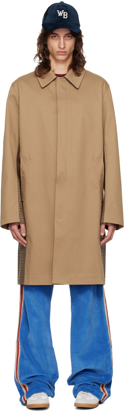 Пальто Wales Bonner Tan Tenor Coat бежевий | UA24CO07-CO03-800