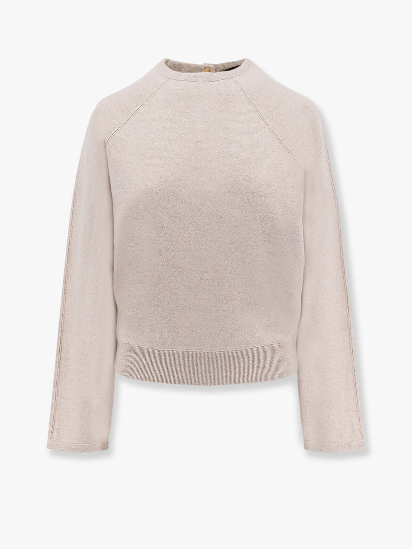 Cветр Loro Piana Loro Piana Brienno Cropped Sweater бежевий | FAP0750A0JV