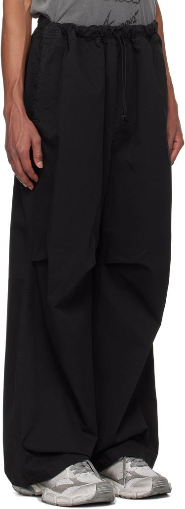 Штани карго We11done We11done Tucked Wide Trousers чорний | WD-PT3-24-262-U-BK, 4