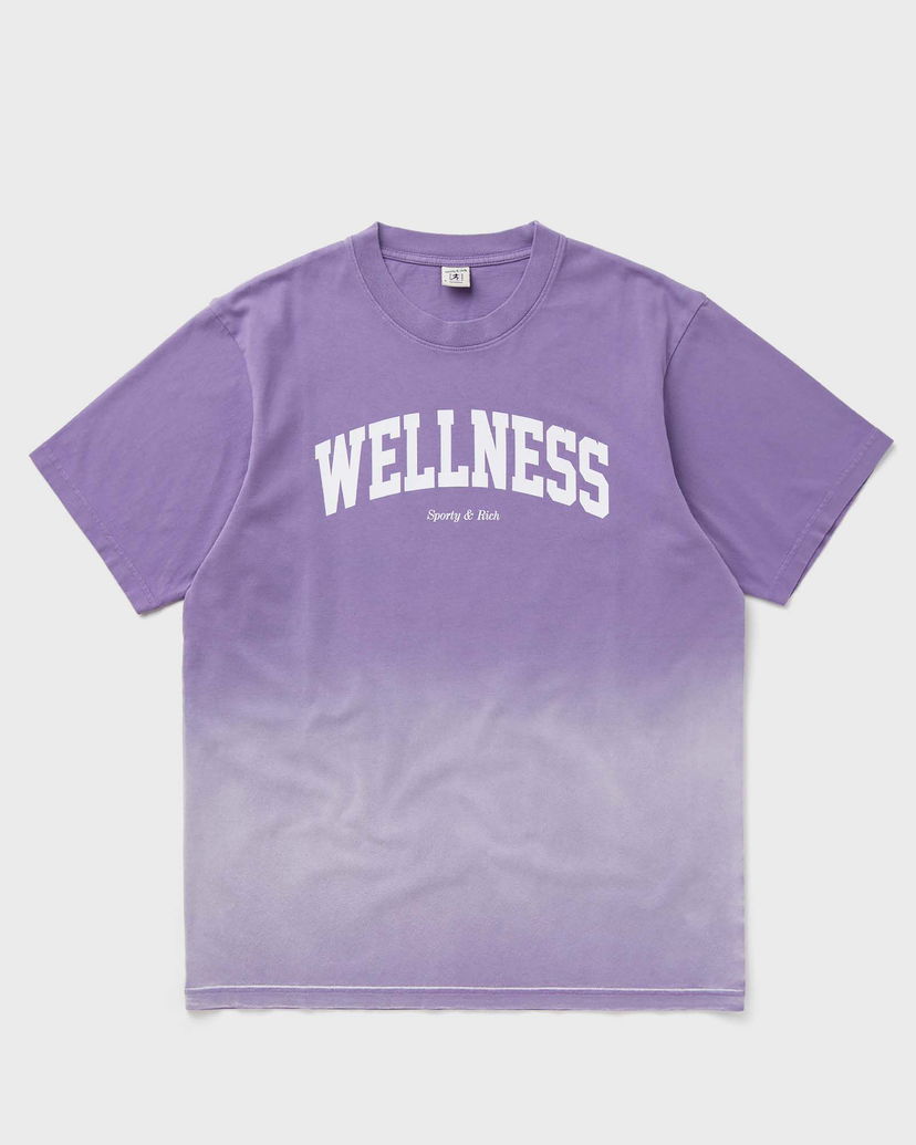 Футболка Sporty & Rich Wellness Ivy Dip Dye T-Shirt Фіолетовий | TO042S413WL