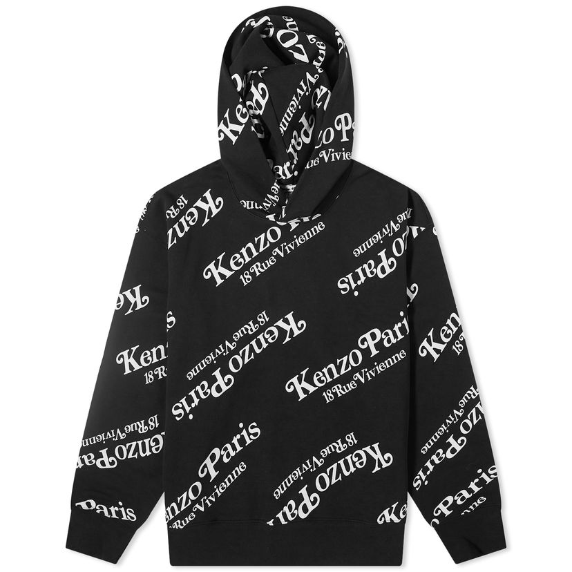 Світшоти KENZO Verdy x Popover Hoodie чорний | FE58SW0074MG-99J