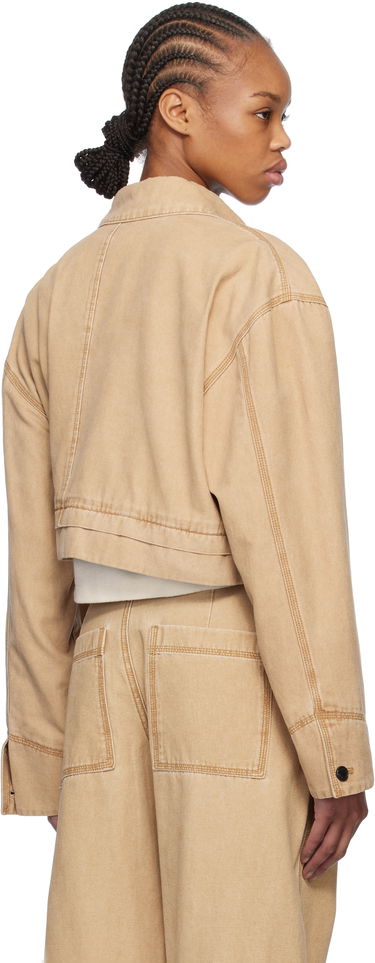 Куртка We11done We11done Cropped Work Jacket бежевий | WD-JK0-25-055-W-BG, 2