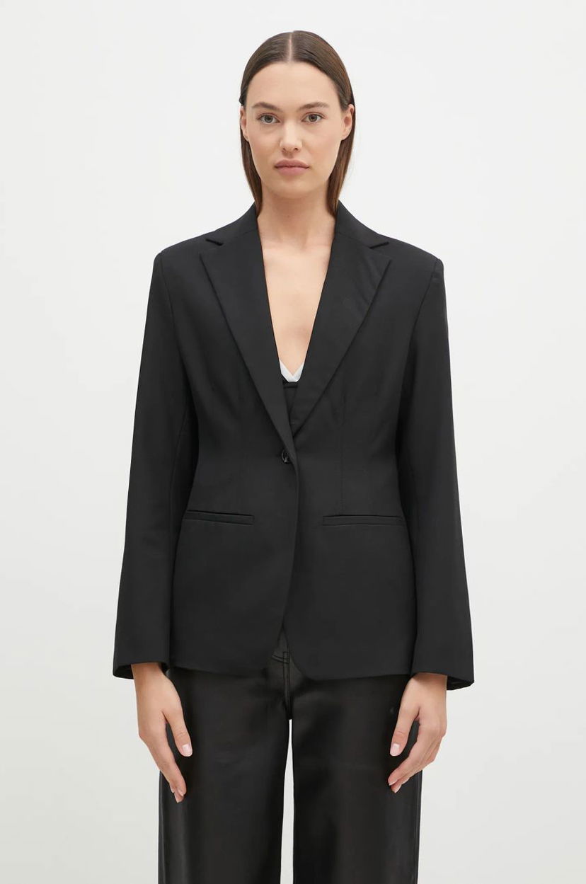 Куртка Samsoe Samsoe Samsoe Saliza Blazer чорний | F24300007