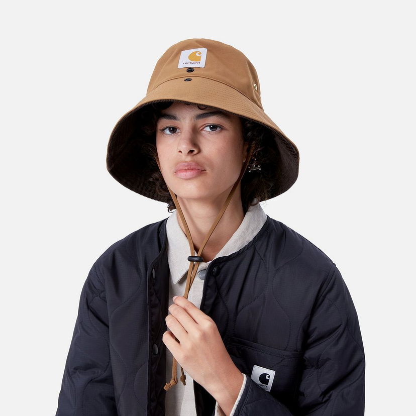 Капелюх Carhartt WIP Carhartt WIP Clarton Bucket Hat Коричневий | I033784_6
