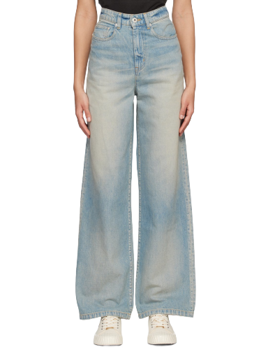 Джинси KENZO Paris Bleached Jeans Синій | FD52DP2126B3