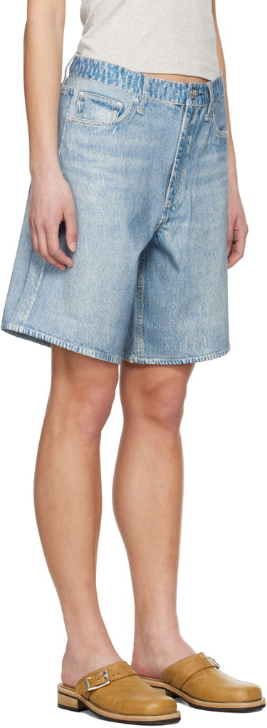 Шорти rag & bone rag & bone Miramar Ponte McKenna Shorts Синій | WCW25S9001PT01, 1