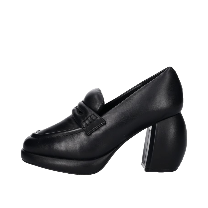 Кросівки та взуття Clarks Leather Platform Loafers чорний | 26178343