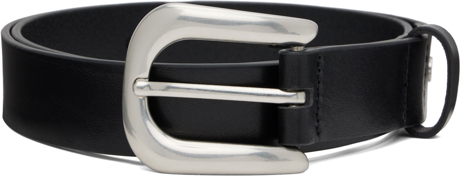 Ремені rag & bone rag & bone Stevie Leather Belt чорний | WJW25PB1010LE10, 0