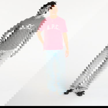 Футболка A.P.C. A.P.C. Marcus T-Shirt Бордовий | COHKV-H26537 GAV, 3