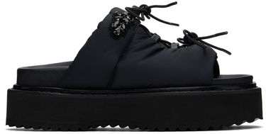 Аксесуари Simone Rocha Simone Rocha Platform Ghillie Sandals чорний | SLD50B 0798, 0