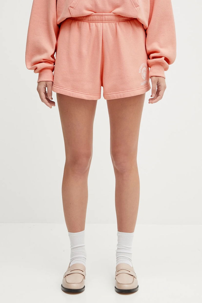 Шорти Sporty & Rich Sporty & Rich California Emblem Soft Disco High Waist Shorts Рожевий | SH052625218P141