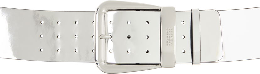 Ремені Maison Margiela MM6 Maison Margiela Buckle Belt Металік | SA6TP0023 P8322