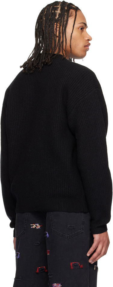 Cветр ISABEL MARANT Isabel Marant Rudel Shoulder Button Ribbed Knit Sweater чорний | 25PPU0651HA-C1L03H, 2