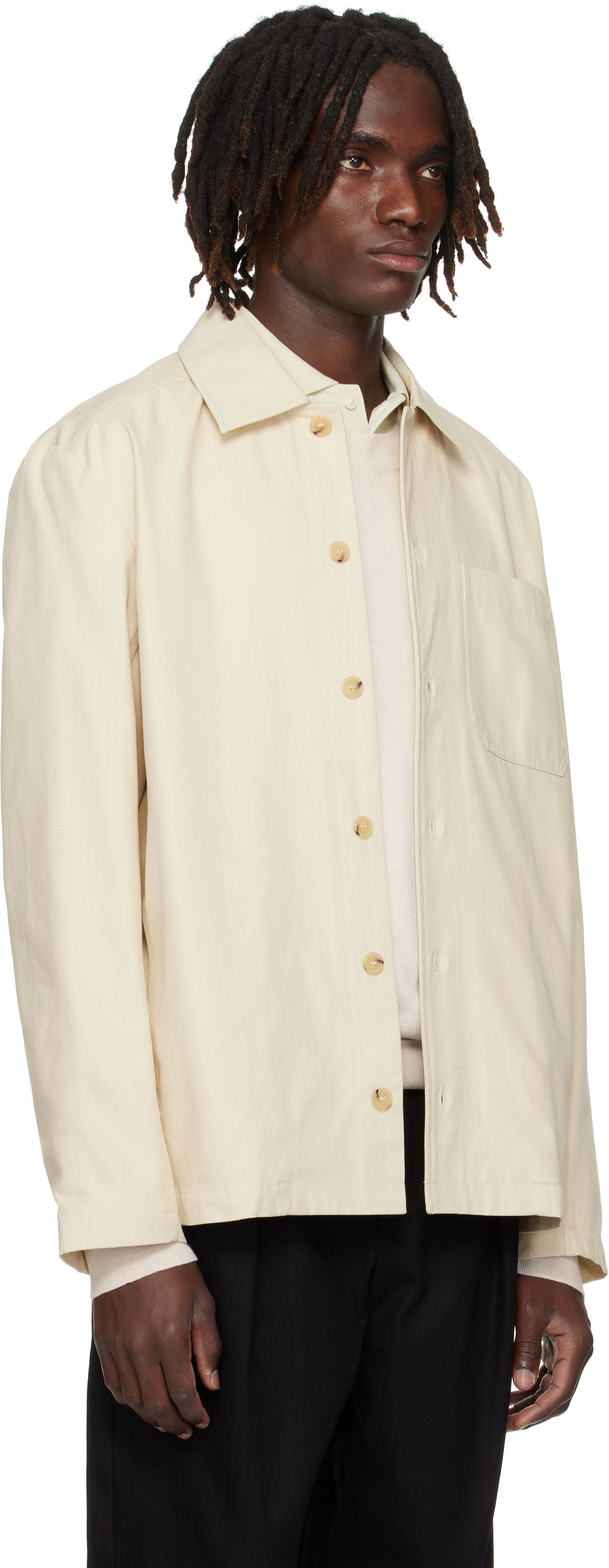 Куртка A.P.C. A.P.C. Jeffray Jacket білий | COHHW-H02991, 1