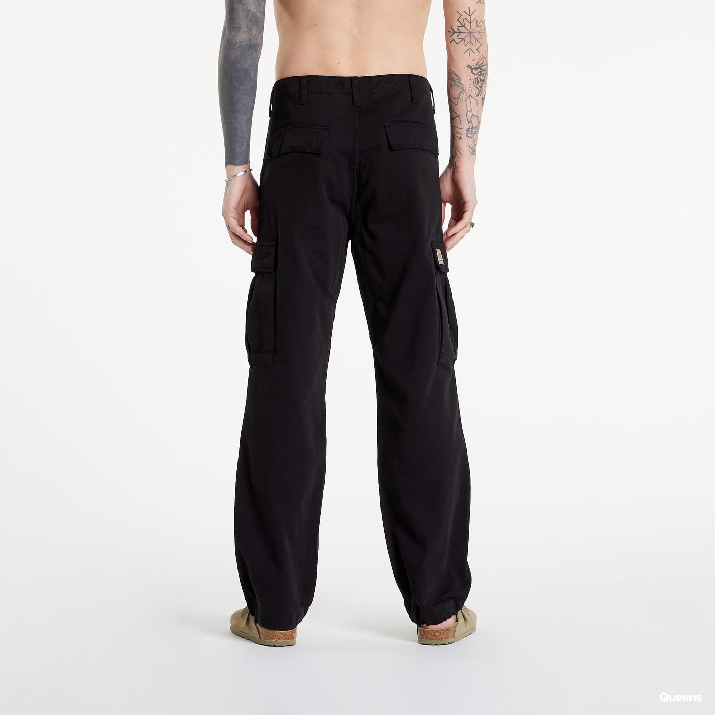 Джинси Carhartt WIP Jeans Work In Progress Regular Cargo Pant чорний | I030475.98GD, 1