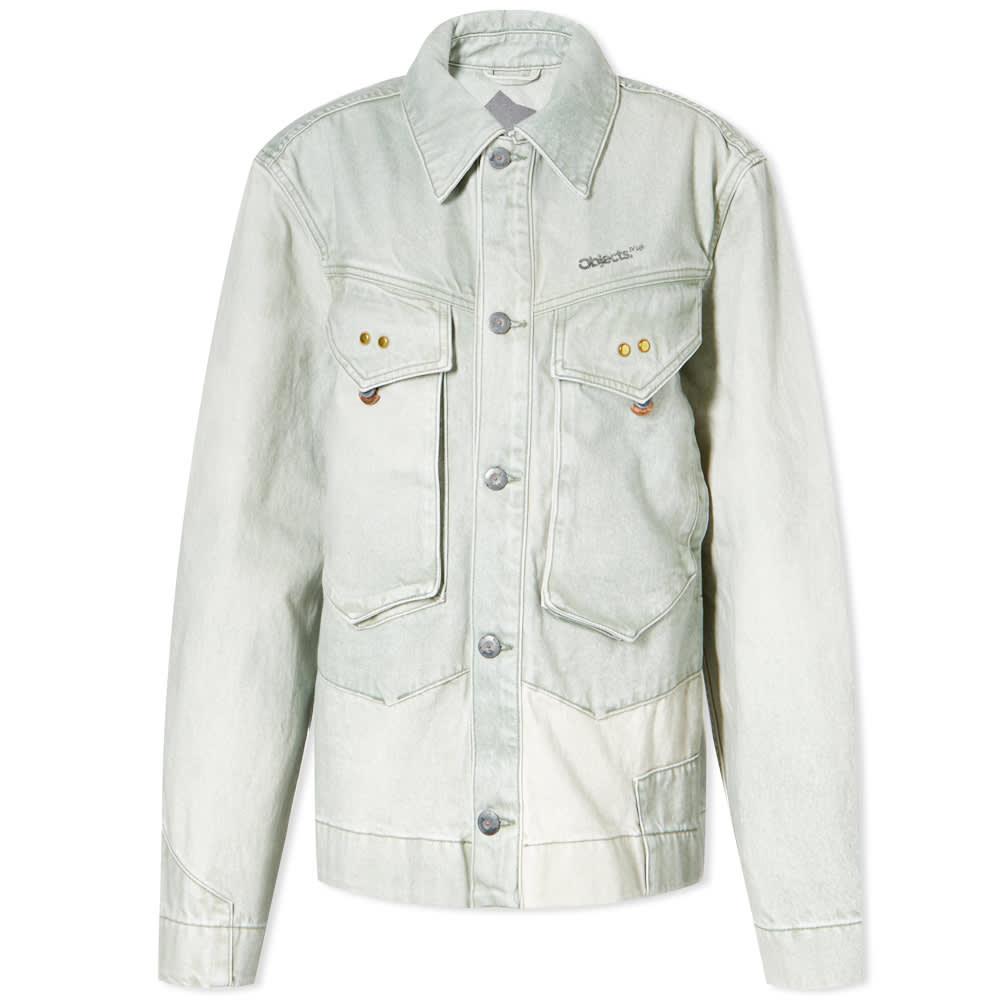 Куртка Objects IV Life Oversized Denim Jacket Зелений | OBJ-001-201-01-0422, 0