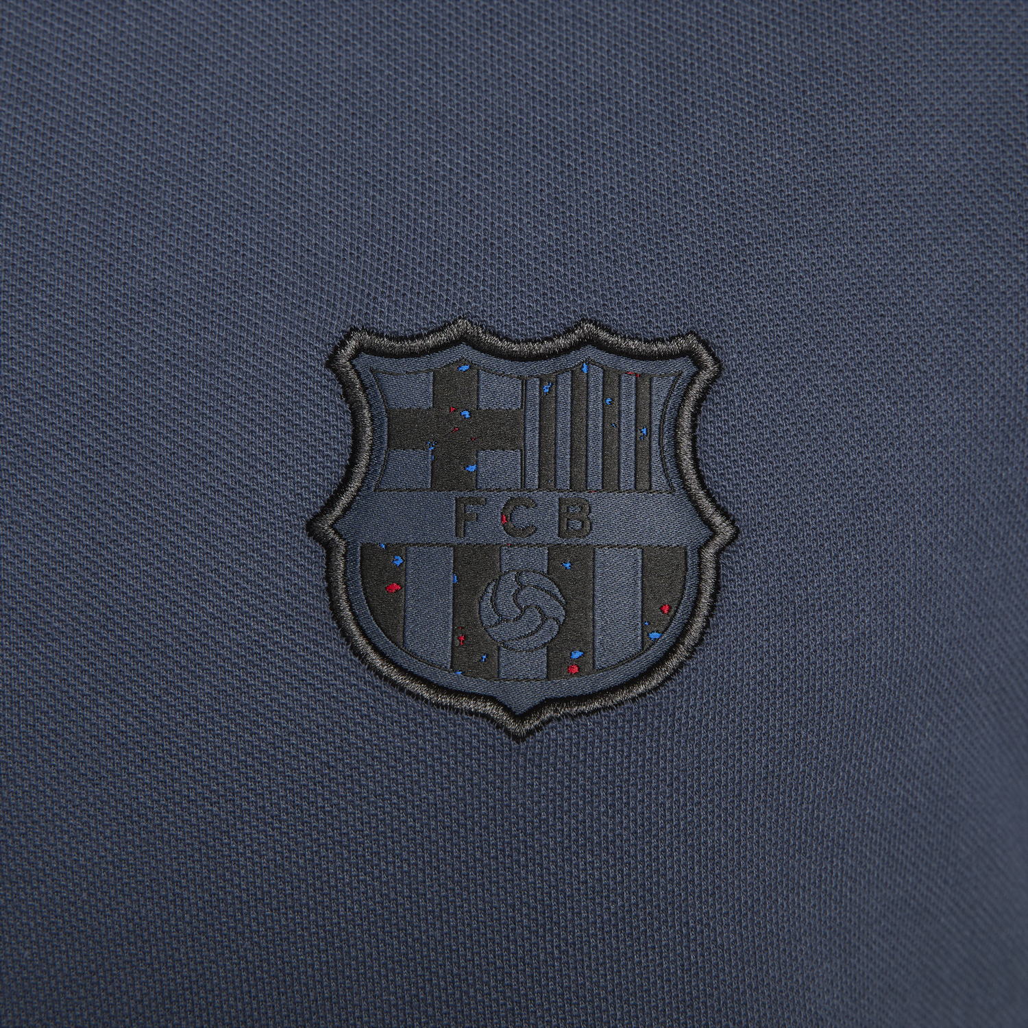 Сорочка поло Nike F.C.Barcelon Third Football Polo Shirt темно-синій | DX8782-437, 1