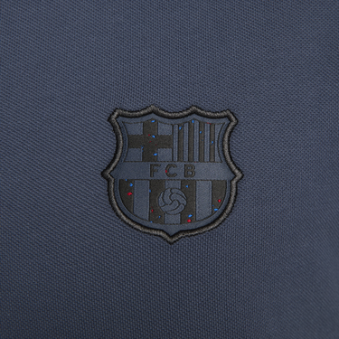 Сорочка поло Nike F.C.Barcelon Third Football Polo Shirt темно-синій | DX8782-437, 1