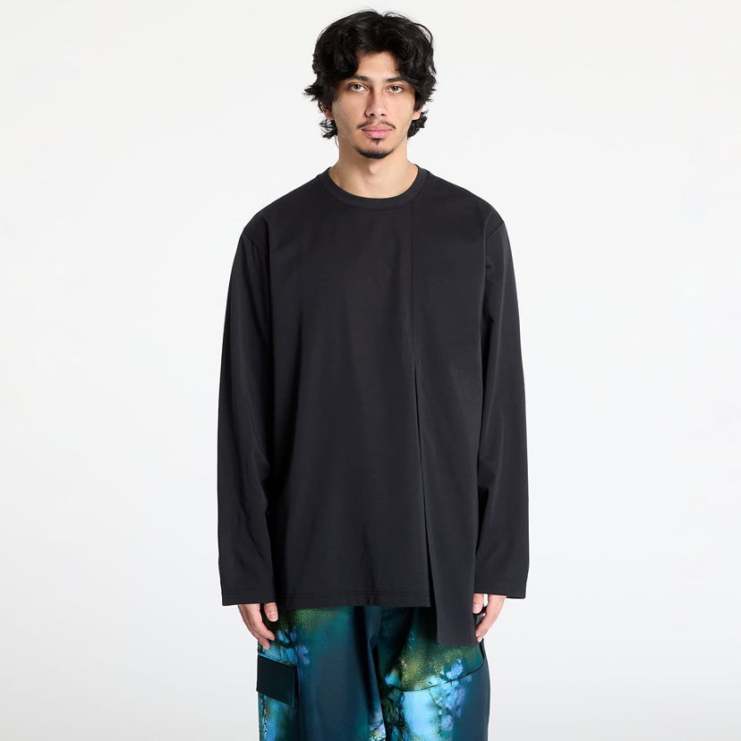 Футболка Y-3 Y-3 Premium Long Sleeve Top чорний | JN4944