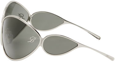 Сонцезахисні окуляри Blumarine Wraparound Sunglasses Металік | P444W088A, 2