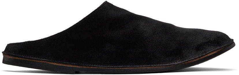 Одяг Marsèll Marsèll Strasacco Suede Mules чорний | MM3156 P024666