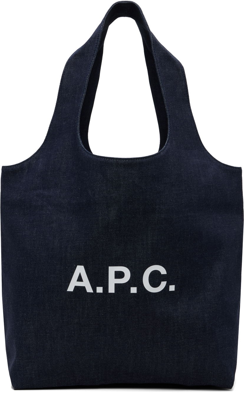сумка-тоут A.P.C. Ninon Tote Bag темно-синій | COHIZ-M61565