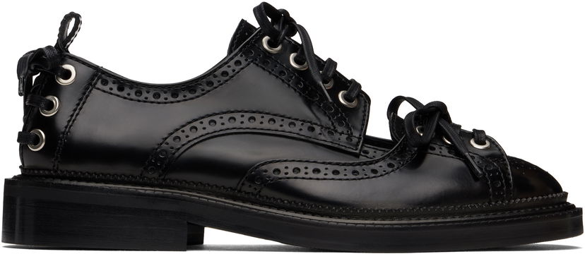Одяг Simone Rocha Simone Rocha Multi-Lace Cutout Brogues чорний | BRG12 0740