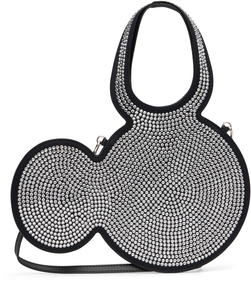 сумка-тоут Coperni Coperni Disney Mini Mickey Crystal-Embellished Tote чорний | DBA102F9010
