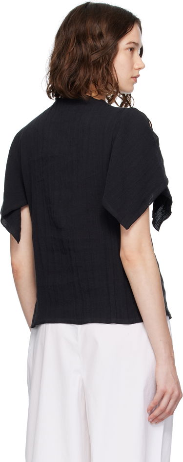 Футболка Baserange Baserange Folio Short Sleeve Top чорний | TOFO-LC-SU25, 2