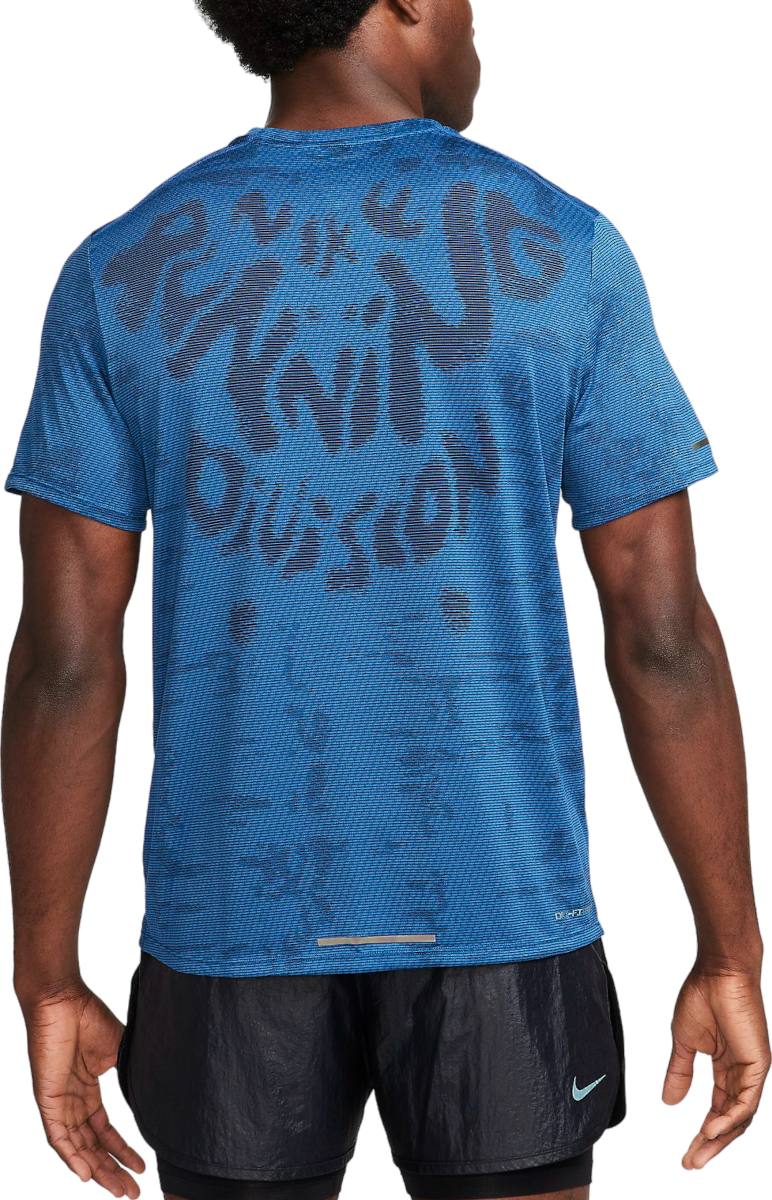 Футболка Nike M NK DFADV RUN DIV SS TOP Синій | fn3383-476, 1
