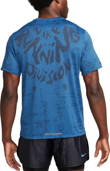 Футболка Nike M NK DFADV RUN DIV SS TOP Синій | fn3383-476, 1