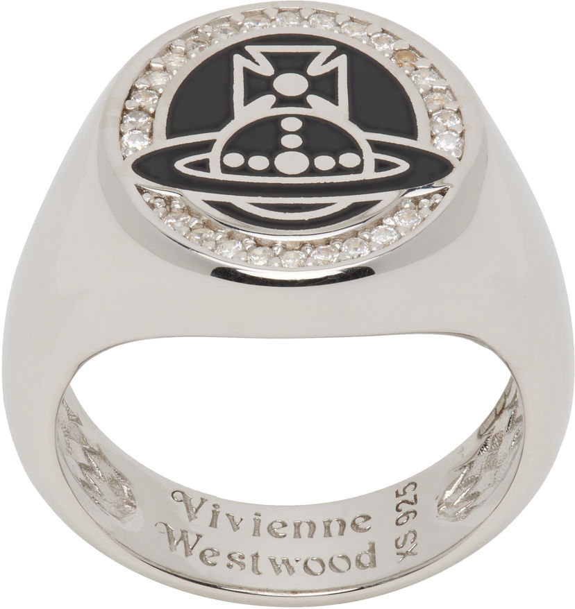 Кільце Vivienne Westwood Vivienne Westwood Silver Sussex Ring Металік | 64040186-01P586-