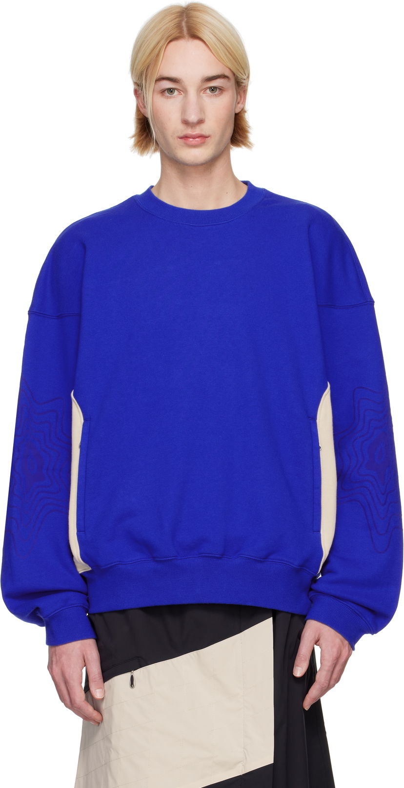 Cветр Asics Edition Bixance Sweatshirt Синій | 2203A297-400