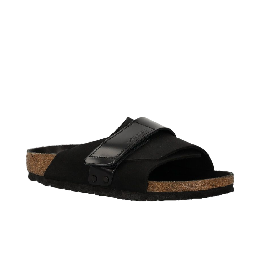 Кросівки та взуття Birkenstock Kyoto Nubuck Sandals чорний | 1026516