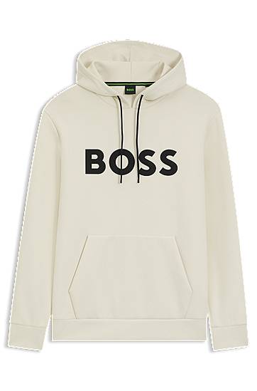 Світшоти BOSS BOSS Cotton Blend Hoodie бежевий | 50551457