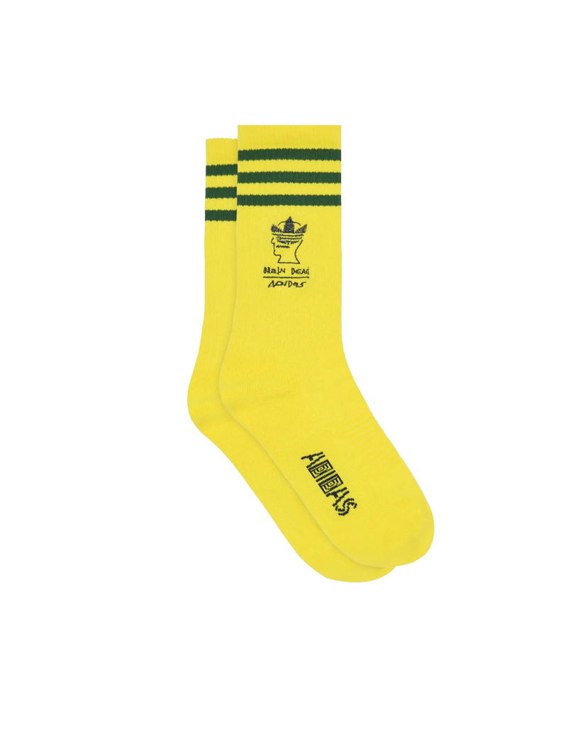 Шкарпетки adidas Originals BRAIN DEAD Socks Жовтий | JN7154