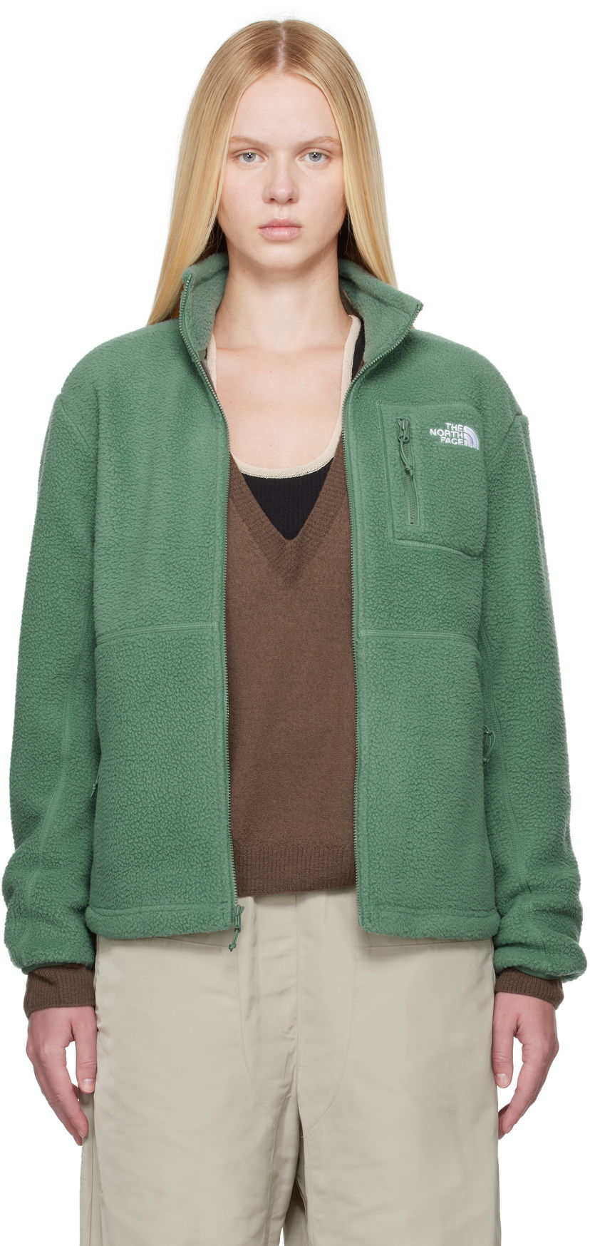 Куртка The North Face Yumiori Full-Zip Fleece Jacket Зелений | NF0A8842