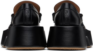 Одяг JW Anderson JW Anderson Leather Platform Loafers чорний | FW0169-LA0020, 1