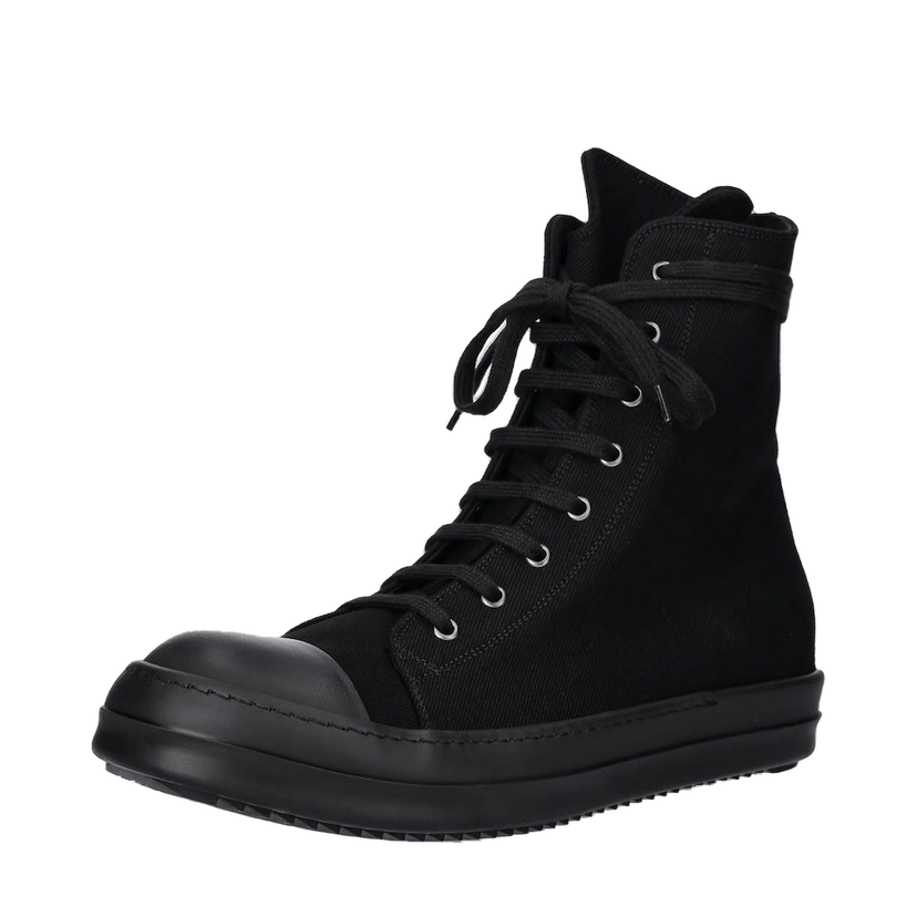Кросівки та взуття Rick Owens Rick Owens DRKSHDW High-Top чорний | DU02E7800.DO