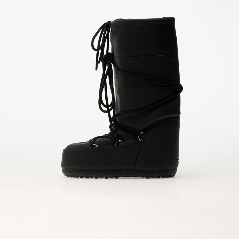 Кросівки та взуття Moon Boot Icon Rubber Boots чорний | 80D1402760-N001