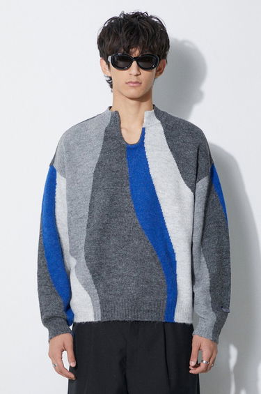 Cветр ADER ERROR Batia Knit Mock Neck Sweater Сірий | BMADFWKT0301, 3