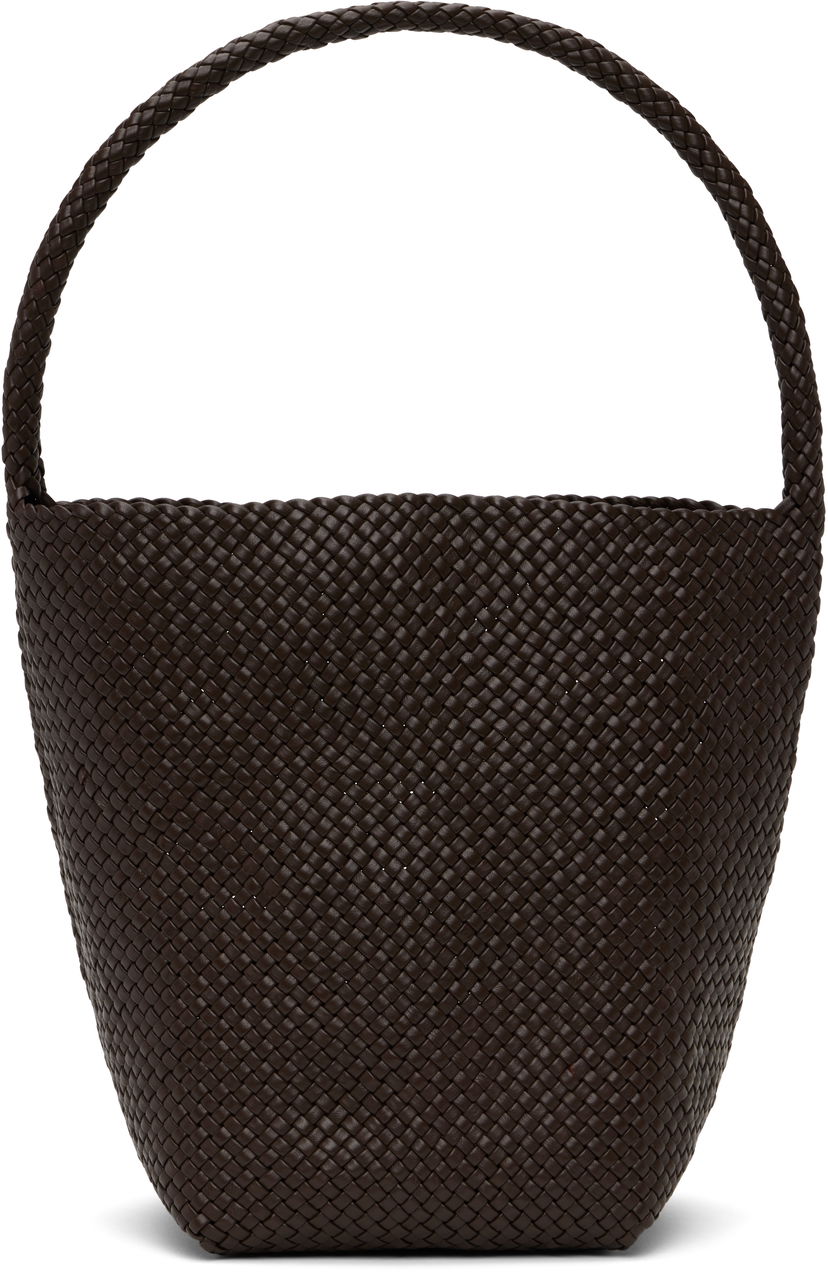 сумка-тоут The Row The Row Medium Woven Tote Bag Коричневий | W1744-WL60