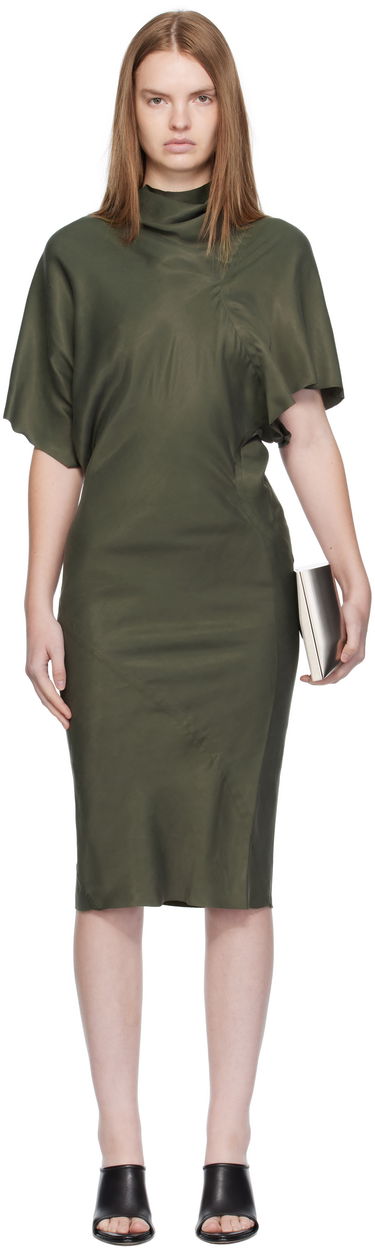 плаття Rick Owens Rick Owens Seb Midi Dress Зелений | RP02E4543 HSCH, 0