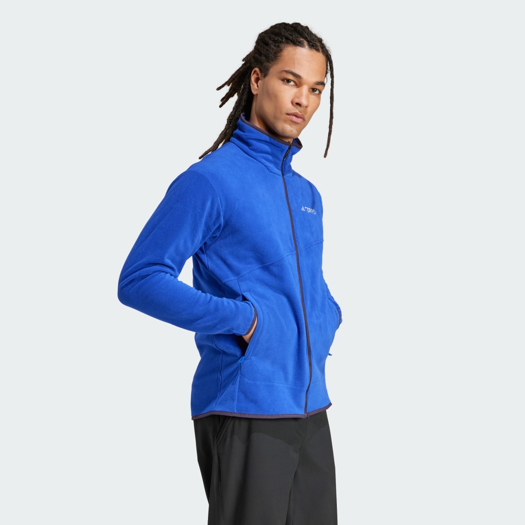 Світшоти adidas Performance Terrex Multi Full-Zip Fleece Jacket Синій | JC9613, 0