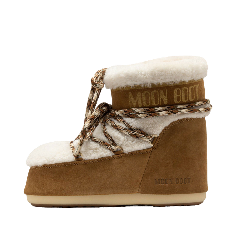 Кросівки та взуття Moon Boot Icon Low Shearling Boots Коричневий | 80D1409580-MA03