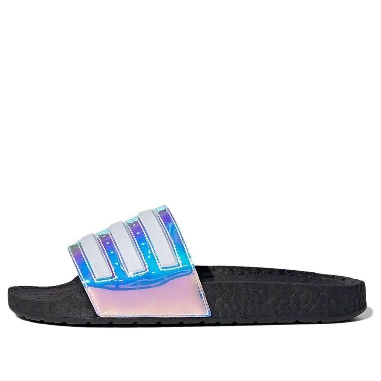 Кросівки та взуття adidas Originals Adilette Boost Slides Iridescent чорний | FZ2565