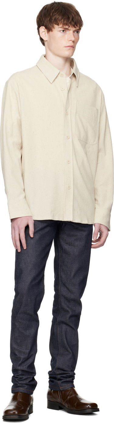 Сорочка A.P.C. A.P.C. Basile Overshirt бежевий | COGEV-H02709, 3