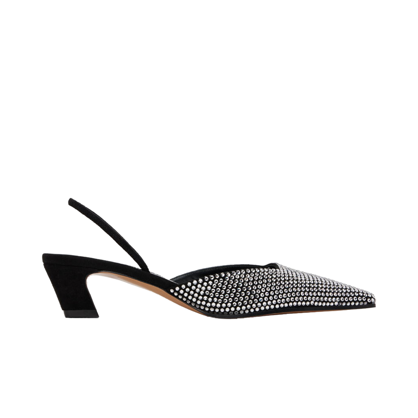 Кросівки та взуття Khaite Roosevelt Heels чорний | F2037-900
