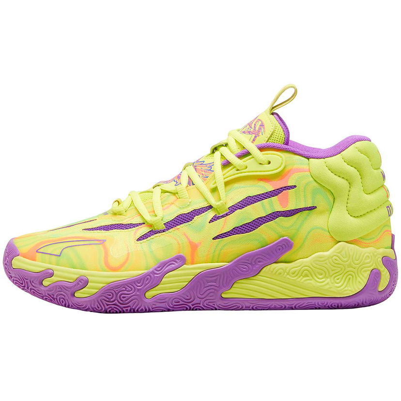 Баскетбол Puma MB.03 Spark, yellow/lilac Жовтий | 379898_01